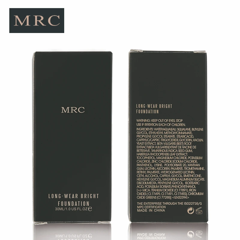 MRC Face Makeup Base Long Lasting Liquid Foundation with Concealer Whitening Moisturizer Oil-Control Waterproof Functions (1)
