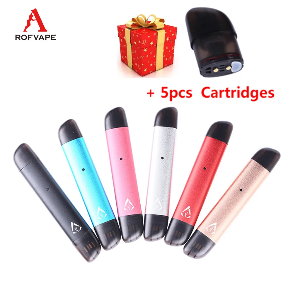 Authentic Rofvape Warlock Peas KIT Built-in 400mAh E cigarette kit 7W 4.2V with 5pcs extra 1.8ml Cartridge Atomizer Tank E Cig
Authentic Rofvape Warlock Peas KIT Built-in 400mAh E cigarette kit 7W 4.2V with 5pcs extra 1.8ml Cartridge Atomizer Tank E Cig