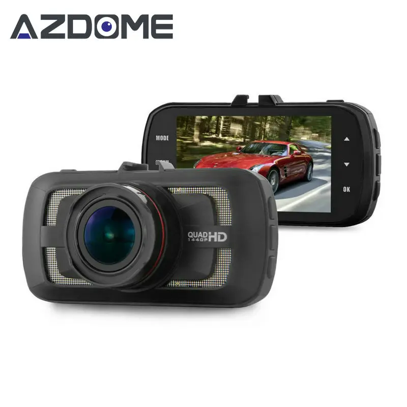 Azdome dab205 Ambarella A12 регистраторы Full HD 1440 P 30fps Видеорегистраторы для автомобилей