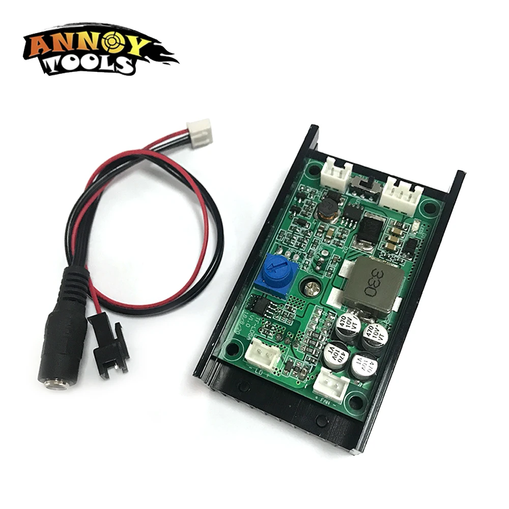 15W 450nm 15000mw Blue Laser Driver Board Laser Controller Board with TTL for DIY laser engraver 15W laser module
15W 450nm 15000mw Blue Laser Driver Board Laser Controller Board with TTL for DIY laser engraver 15W laser module