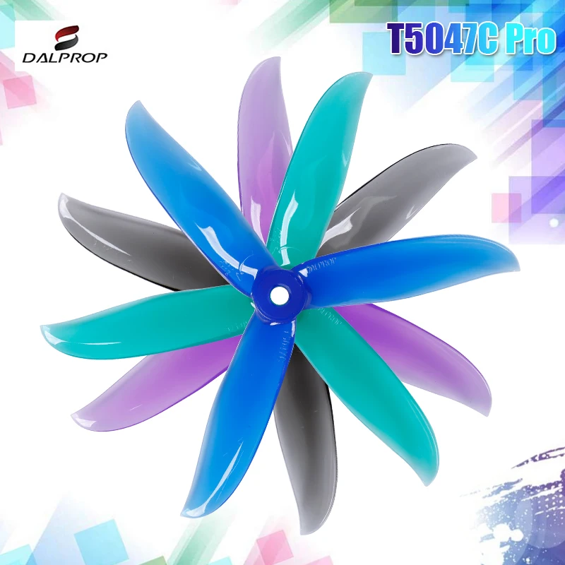 Dalprop CYCLONE T5047C T5047 Pro 5047 5inch 3 blade/tri-Blade Propeller prop Compatible POPO System Propeller for FPV Drone part
Dalprop CYCLONE T5047C T5047 Pro 5047 5inch 3 blade/tri-Blade Propeller prop Compatible POPO System Propeller for FPV Drone part