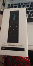 Medidor de distancia láser Digital inteligente, telémetro portátil de carga USB, minimedidor de Medición de distancia portátil, 40M, novedad