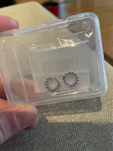 CANNER-pendientes de plata de ley 925 para Mujer y hombre, Piercing con hebilla de hueso del oído, círculo redondo, minimalista, para fiesta