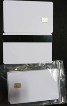 Póngase en contacto con SLE4442 Chip ISO7816 PVC inteligente IC tarjeta con 2750oE Hola Co Mag-de-10 Uds