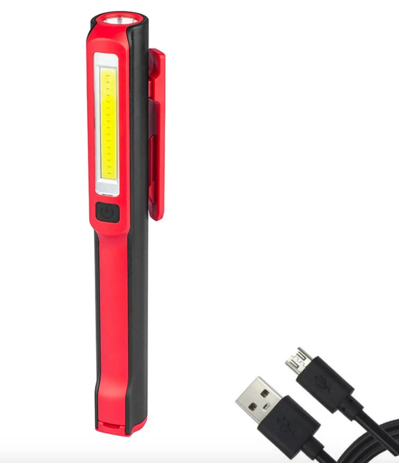 Rechargeable Pen-shaped Work Lamp Tail Penholder with Strong Magnetic Head 3w Power Display 800mAh Battery
Rechargeable Pen-shaped Work Lamp Tail Penholder with Strong Magnetic Head 3w Power Display 800mAh Battery
