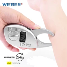 Adipometro De Gordura Profissional Body Fat Measuring Tool Digital Balance Body Skin Fat Caliper Tester mm Inch LCD Screen
Adipometro De Gordura Profissional Body Fat Measuring Tool Digital Balance Body Skin Fat Caliper Tester mm Inch LCD Screen