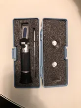 Mosto de Cerveza y Vino Refractómetro RSG-32ATC, brewing refractómetro 0-32 de Doble Escala de Gravedad Específica 1.000-1.120 y 0-32% brix