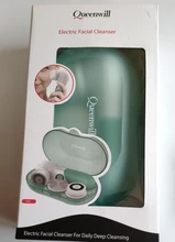 Cepillo eléctrico de silicona para limpieza Facial, cepillo limpiador de poros faciales, masajeador con Estuche De Viaje