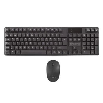 Wireless keyboard and mouse tacens animates acpw0es-receiver 2.4ghz wireless usb nano-10m range
Wireless keyboard and mouse tacens animates acpw0es-receiver 2.4ghz wireless usb nano-10m range