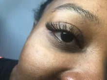 Extensiones de pestaña plana mate, visón Individual más suave, suministros de pestañas, elipse, Cachemira, puntas divididas de volumen