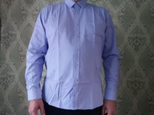 Camisas clásicas de manga larga para hombre, vestido básico liso/a rayas, un solo Bolsillo tipo parche, Formal, de negocios, ajuste estándar, camisa de oficina y Social