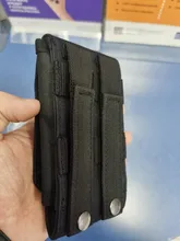 Bolsa de camuflaje para exteriores, soporte militar táctico para teléfono, funda para cinturón deportivo de nailon resistente al agua EDC, bolsas deportivas de camuflaje para caza