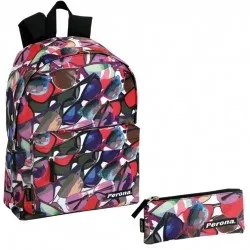 Backpack + Pencil Pouch Perona 42.5x30x14 cm.
Backpack + Pencil Pouch Perona 42.5x30x14 cm.