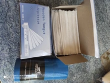 Deflector de lengua desechable, palitos de bambú, tatuaje de cera, herramienta de salud para la belleza, 100 Uds., envío gratis