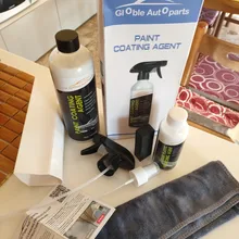 Revestimiento cerámico para coche, esmalte de vidrio líquido para coche, cera para pintura, espray de plástico, 500ml
