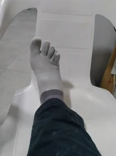 Calcetines deportivos de algodón para hombre, ropa interior para zapatillas, para hacer ejercicio, transpirables, con 5 dedos, 1 par, talla de 38 a 43