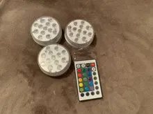 Led-Light Vase Submersible Suction-Cup Fountain Swimming-Pool Night-Lamp Garden Outdoor Pond