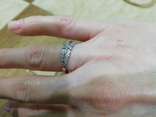 Anillos de plata de ley 925 para mujer, hoja de rama dulce fresca, temperamento de personalidad, moda femenina de tamaño reajustable de moda, anillos de apertura SRI025