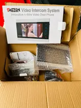 TMEZON-sistema de intercomunicación de vídeo con cable TFT de 7 pulgadas, 30% de descuento, con cámara de 1x 1200TVL, compatible con grabación/timbre de instantánea