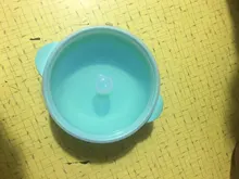 Tazón de alimentación de bebé de silicona, vajilla impermeable con tapa, vajilla antideslizante, platos de silicona sin BPA para plato de bebé