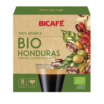 BIO HONDURAS Bicafé, 12 capsules 100% Arabica compatible DOLCE GUSTO®
BIO HONDURAS Bicafé, 12 capsules 100% Arabica compatible DOLCE GUSTO®