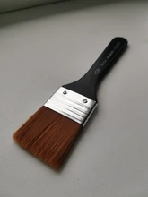 Pinceles profesionales de nailon para pintura de cabello, pinceles para pintura acrílica al óleo, polvo de acuarela, diferentes tamaños, 1 Uds.