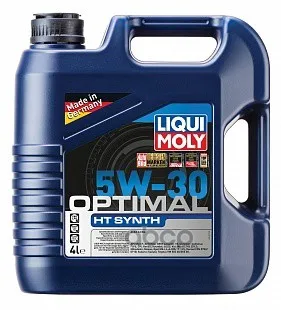 LIQUI MOLY oil Motor optimal HT synth 5W-30 (4 liters.) 
LIQUI MOLY oil Motor optimal HT synth 5W-30 (4 liters.)