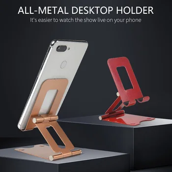 Portable Mini Mobile Phone Holder Foldable Desk Stand Holder Universal for iPhone Android Phone Full Metal Lazy Holder for table
Portable Mini Mobile Phone Holder Foldable Desk Stand Holder Universal for iPhone Android Phone Full Metal Lazy Holder for table