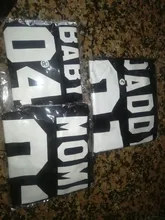 Ropa a juego para la familia, Camiseta de algodón con aspecto familiar, camisetas con estampado de letras divertidas de papá mamá chico y bebé, Tops con números para verano