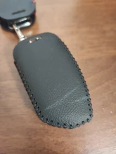 Funda protectora de cuero para llave de 100%, llavero para Pandora DXL 4950 DX-90BT, alarma bidireccional para coche, mando a distancia, LCD