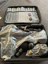 Pistola de masaje muscular, masajeador de percusión de tejido profundo, inalámbrico, nivel de 30 velocidades, profesional, manual, eléctrico