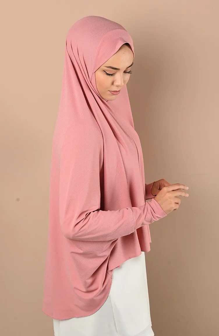 Muslim Women Prayer Hijab Long Scarf Solid Color jilbab Islamic Large Overhead full Cover Clothes Ramadan Arab Middle East Soft Muslim Women Prayer Hijab Long Scarf Solid Color jilbab Islamic Large Overhead full Cover Clothes Ramadan Arab Middle East Soft
