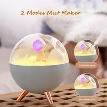350ml Space Ball USB Air Humidifier For Home Ultrasonic Desktop Mist Maker with 3 Modes Night Lights Mini Office Air Purifier
350ml Space Ball USB Air Humidifier For Home Ultrasonic Desktop Mist Maker with 3 Modes Night Lights Mini Office Air Purifier