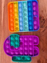 A papá de juguete sensorial autismo necesita blando estrés juguetes para adultos chico divertido Anti-estrés PopIt Fidget punk de estrés