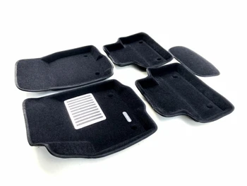 Textile 3D mats euromat3d luxe in the salon for Jaguar I-Pace (2018-) with metal heel
Textile 3D mats euromat3d luxe in the salon for Jaguar I-Pace (2018-) with metal heel