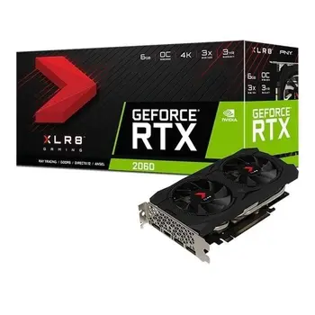 Graphics card PNY GeForce RTX 2060 6 GB XLR8 Gaming OC Limited Edition 
Graphics card PNY GeForce RTX 2060 6 GB XLR8 Gaming OC Limited Edition