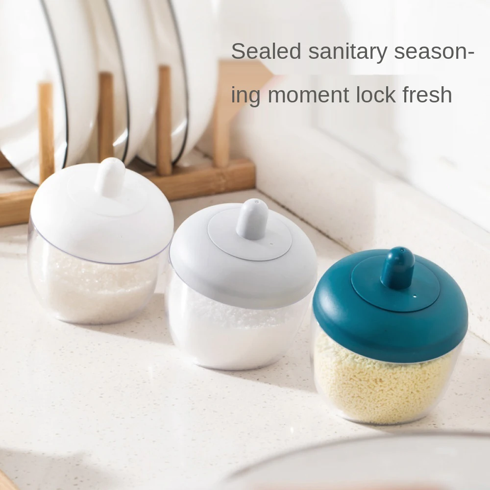 Storage Spices Plastic Seasoning Jar Container Convenience Salt And Pepper Shaker Seasoning Organizer Salt Cellar Kitchen Tools
Storage Spices Plastic Seasoning Jar Container Convenience Salt And Pepper Shaker Seasoning Organizer Salt Cellar Kitchen Tools