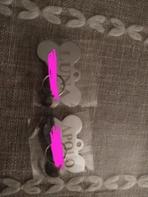 Etiquetas de identificación para mascotas, nombre de Perro personalizado, etiqueta para Collar de mascota pequeño y grande, accesorios para mascotas, pata de hueso brillante, Pastor Alemán, MP0078