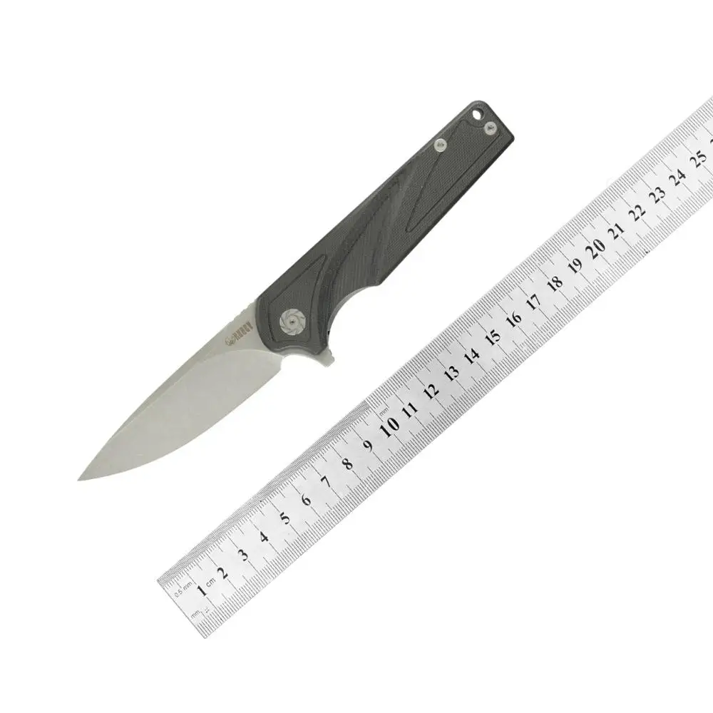 Everyday Carry Knife, D2 Blade with Drop point, G10 handle, Camping Pocket Knife with a Clip
Everyday Carry Knife, D2 Blade with Drop point, G10 handle, Camping Pocket Knife with a Clip