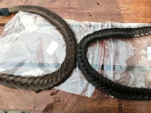 Diademas giratorias de 2 tamaños para mujer, trenzas con cinturón ajustable, accesorios para el cabello para niña, diademas sintéticas