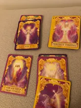 Cartas de Tarot con Ángel, respuestas, tarjetas de oráculo, baraja de cartas de juego para Familia, amiga, inglesa, entretenimiento, 2020