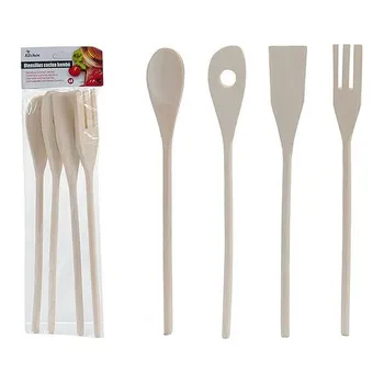 Kitchen Spatula Wood (30 cm) (4 Pieces)
Kitchen Spatula Wood (30 cm) (4 Pieces)