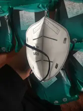 Ffp2-mascarilla reutilizable KN95 de 5 capas, máscara de tejido Reusable con filtro, color negro