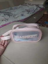 Neceser de viaje portátil para mujer, bolsa de almacenamiento de maquillaje transparente, resistente al agua, de gran capacidad, organizador de cosméticos, estuche de belleza