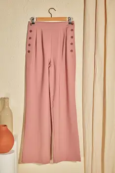 Trendyol Button Embroidered Pants TWOSS20PL0514 
Trendyol Button Embroidered Pants TWOSS20PL0514