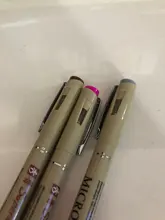 Pluma de dibujo de Micron de 12 Colores, pluma de dibujo con aguja, delineador fino, Pigma, dibujo de Manga, rotulador de Anime de color fino, 0,5mm