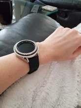 Funda protectora de PC para Samsung Galaxy Watch 3, carcasa de diamante para mujer, 41mm, 45mm, 42mm, 46mm, Active 2 1, parachoques ligero para Gear S3