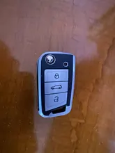 Funda para llave de coche, para Volkswagen, VW, Polo, Golf 7, MK7, Tiguan, passat, Skoda, Octavia, Kodiaq, Karoq, Seat Ateca, Leon