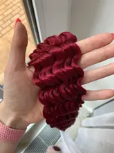 YxCheris-extensiones de cabello trenzado de 18 pulgadas, cabello sintético Natural de ganchillo con ondas profundas, ombré, baja temperatura