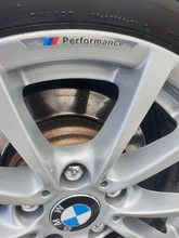 4x Car Decal Sticker Wheels Rims Racing Car Sticker Performance For BMW e46 e90 e60 e39